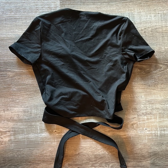 Pink wrap top - Picture 3 of 3